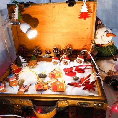 Déco de Noël en céramique artisanale